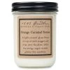 Petals And Blooms Home Decor Orange Caramel Scone Candle | 1803 Candles