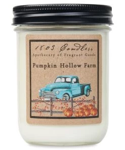 Petals And Blooms Home Decor Pumpkin Hollow Farm Candle | 1803 Candles