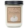 Petals And Blooms Home Decor White Pumpkin Candle | 1803 Candles