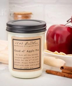 Petals And Blooms Home Decor Good Ol’ Apple Pie Candle | 1803 Candles