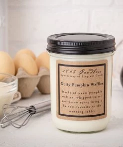 Petals And Blooms Home Decor Nutty Pumpkin Waffles Candle | 1803 Candles