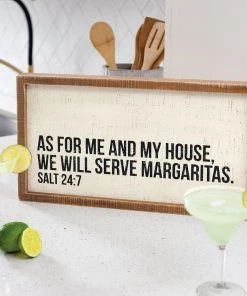 Petals And Blooms Home Decor Signs + Wall Decor We Will Serve Margaritas Sign