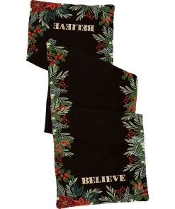 Petals And Blooms Home Decor Elegant Believe Runner