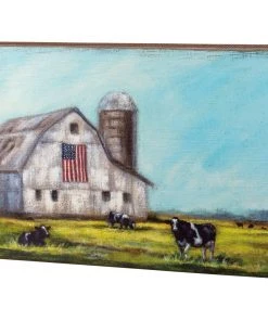 Petals And Blooms Home Decor Signs + Wall Decor Sumas Farm & Flag Box Sign