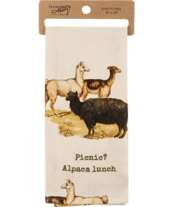 Petals And Blooms Home Decor Alpaca Lunch Kitchen Towel