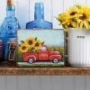 Petals And Blooms Home Decor Signs + Wall Decor Sunflowers Sunny Blooms Farm Block Sign