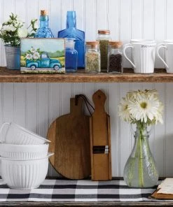 Petals And Blooms Home Decor Daisies She Loves Me Farm Block Sign