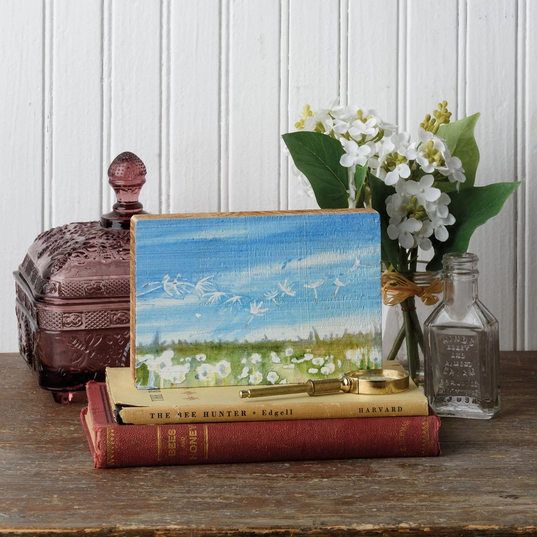 Petals And Blooms Home Decor Field Of Wishes Block Sign 1 Petals And Blooms Home Decor Field Of Wishes Block Sign