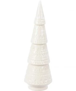 Petals And Blooms Home Decor Winter Ceramic Trees | 3 Sizes Christmas Decor