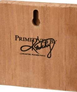 Petals And Blooms Home Decor Block Sign - P Umpkins