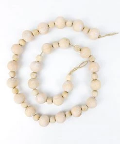 Petals And Blooms Home Decor Everyday Decor Bamboo Wood Bead Garland