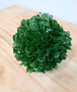 Petals And Blooms Decor Boxwood Orb Greenery + Floral