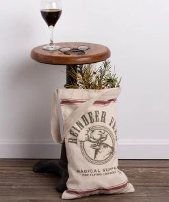 Petals And Blooms Home Decor Christmas Decor Reindeer Feed Bag