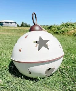 Home Decor Sales 21 Petals And Blooms Decor Jumbo White Jingle Bells | Large Christmas Decor