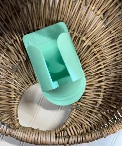 Petals And Blooms Decor Simply Southern Tote Cup Holder | Seafoam Green