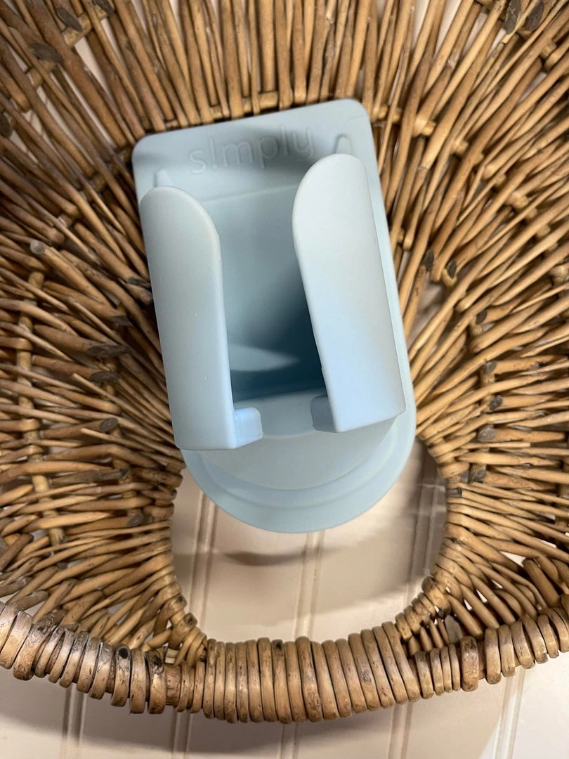 Petals And Blooms Decor Simply Southern Tote Cup Holder | Blue 1 Petals And Blooms Decor Simply Southern Tote Cup Holder | Blue