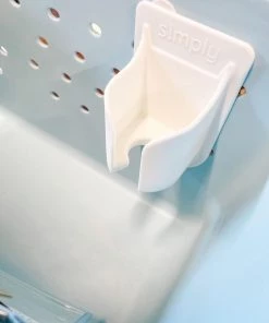 Petals And Blooms Decor Simply Southern Tote Cup Holder | White