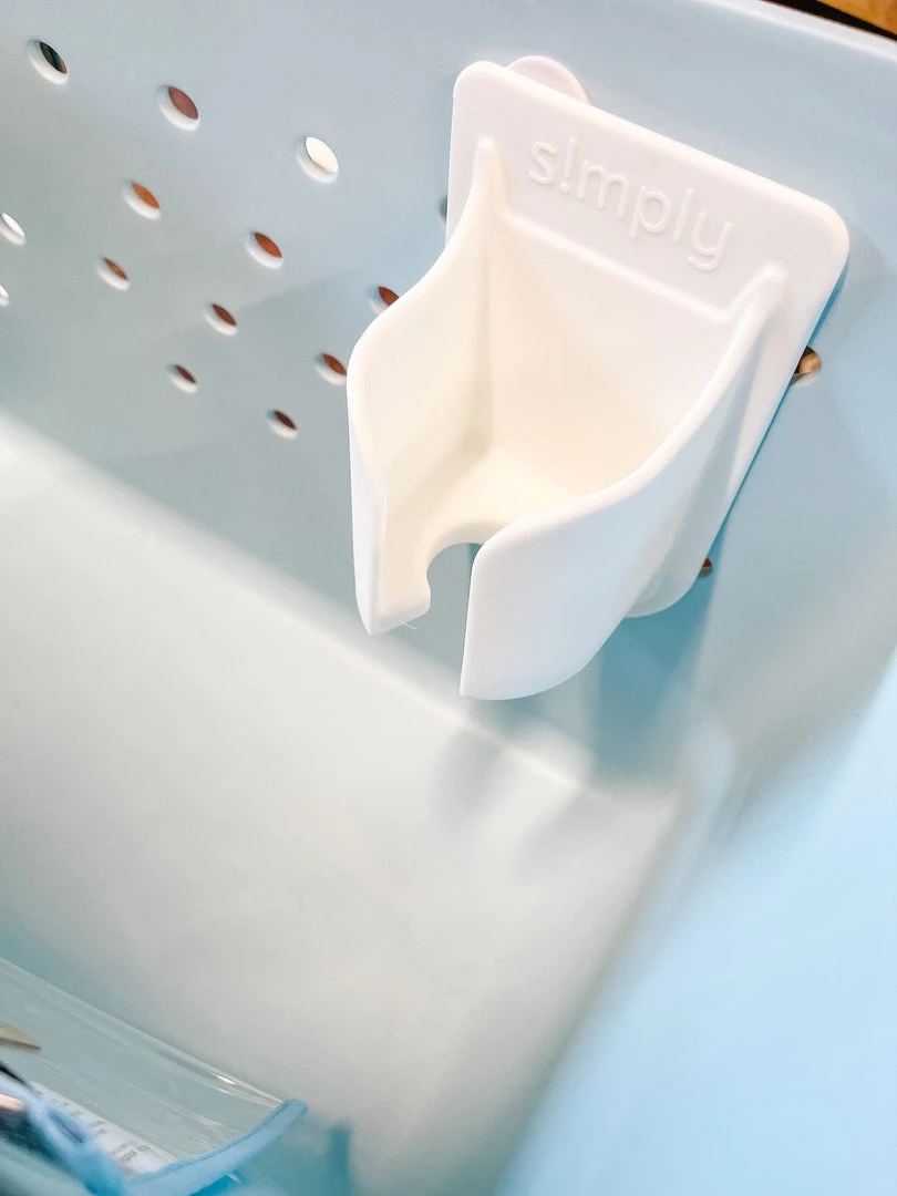 Petals And Blooms Decor Simply Southern Tote Cup Holder | Blue 3 Petals And Blooms Decor Simply Southern Tote Cup Holder | Blue