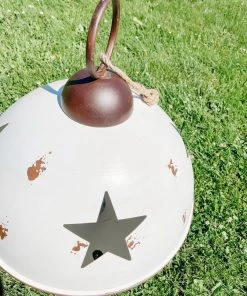 Petals And Blooms Decor Jumbo White Jingle Bells | Large Christmas Decor