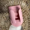 Petals And Blooms Decor Simply Southern Tote Cup Holder | Rouge Pink