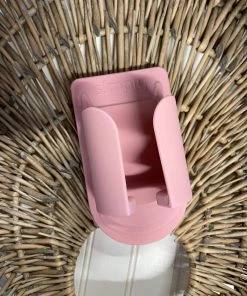 Petals And Blooms Decor Simply Southern Tote Cup Holder | Rouge Pink