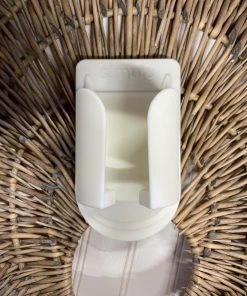 Petals And Blooms Decor Simply Southern Tote Cup Holder | White