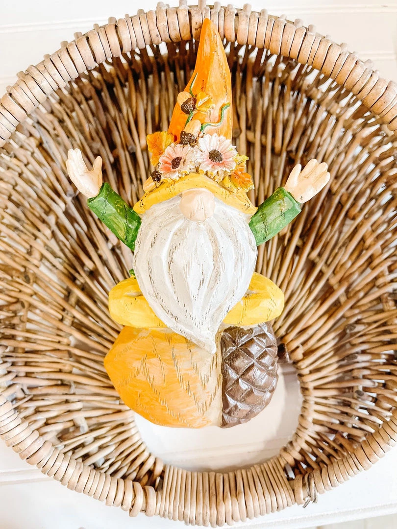 Petals And Blooms Home Decor Resin Autumn Gnome Doing Yoga 3 Petals And Blooms Home Decor Resin Autumn Gnome Doing Yoga