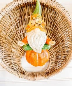 Petals And Blooms Home Decor Resin Autumn Gnome Doing Yoga