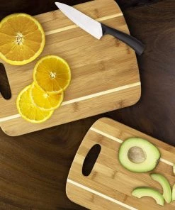 Petals And Blooms Decor Totally Bamboo Cutting Board Set | 2 Piece Trays & Charcuterie Boards