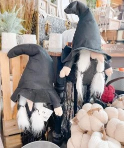 Petals And Blooms Home Decor Salem Witch Expandable Gnome Fall & Halloween Decor