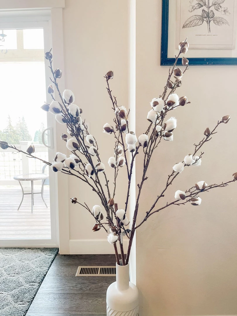 Petals And Blooms Home Decor Cotton Spray | 56" 1 Petals And Blooms Home Decor Cotton Spray | 56"