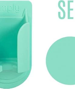 Petals And Blooms Decor Simply Southern Tote Cup Holder | Seafoam Green