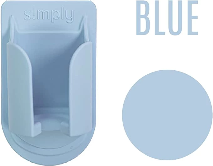 Petals And Blooms Decor Simply Southern Tote Cup Holder | Blue 2 Petals And Blooms Decor Simply Southern Tote Cup Holder | Blue