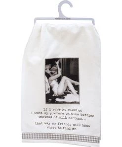 Petals And Blooms Home Decor Friends Will Know Where To Find Me Kitchen Towel