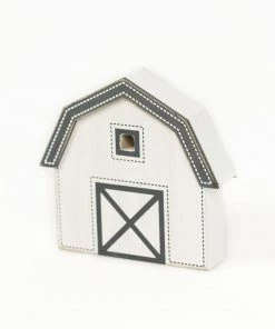 Petals And Blooms Home Decor Signs + Wall Decor Chunky Wood Shape Barn | Reversible