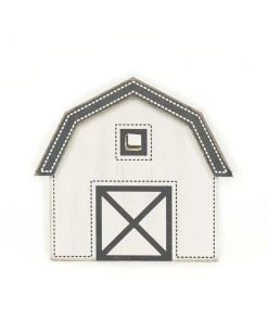 Petals And Blooms Home Decor Signs + Wall Decor Chunky Wood Shape Barn | Reversible