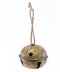 Petals And Blooms Home Decor Christmas Decor Antiqued Finish Jingle Bells | Small
