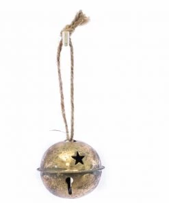Petals And Blooms Home Decor Christmas Decor Antiqued Finish Jingle Bell | Extra Small