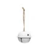 Petals And Blooms Home Decor White Jingle Bells | Set Of 6 Christmas Decor
