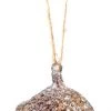 Petals And Blooms Home Decor Fall & Halloween Decor Small Golden Acorn Ornament