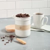 Petals And Blooms Decor Everyday Decor Stoneware Coffee Canister Set