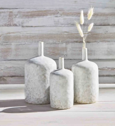 Petals And Blooms Home Decor Vases & Pots Long Neck Reactive Glaze Vase | Small 2 Petals And Blooms Home Decor Vases & Pots Long Neck Reactive Glaze Vase | Small