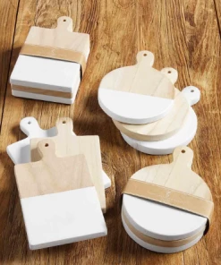 Petals And Blooms Home Decor Rectangle Mini Wood Boards | Set Of 3