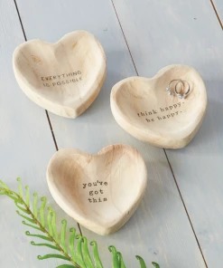 Petals And Blooms Home Decor Home Décor Everything Is Possible Wood Trinket Tray