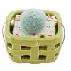 Petals And Blooms Home Decor Green Basket Floral Soap Set Holder Everyday Decor