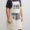 Petals And Blooms Home Decor Fire Up The Grill Apron Kitchen Essentials