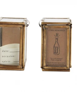 Petals And Blooms Decor Cork Memory Display Box Everyday Decor