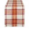 Petals And Blooms Home Decor Fall & Halloween Decor Pumpkin Spice Plaid Table Runner