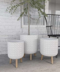 Petals And Blooms Home Decor Vases & Pots The Surrey Clay Plant Stand | Small