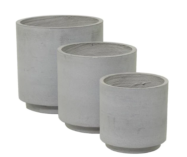 Petals And Blooms Home Decor The Cloudy Grey Fiber Clay Planter | Small Vases & Pots 2 Petals And Blooms Home Decor The Cloudy Grey Fiber Clay Planter | Small Vases & Pots